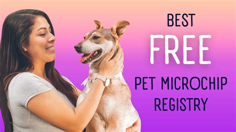 Free pet chip registry. Things To Know About Free pet chip registry. 